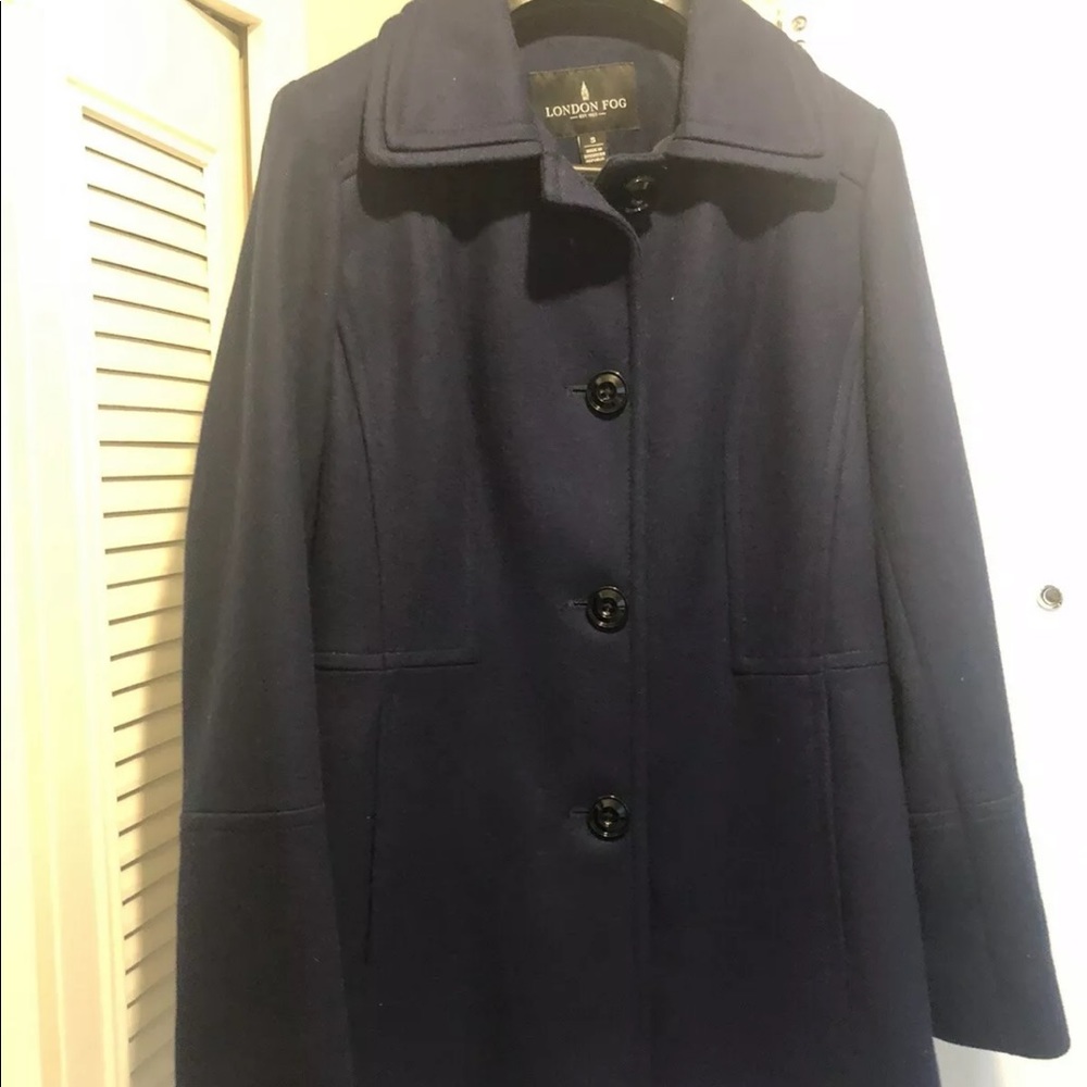 London Fog Peacoat XL